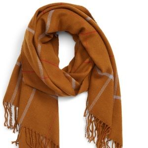 LEITH Plaid Scarf